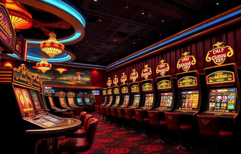 Timeline illustration spanning from ancient Egyptian dice through Victorian card tables to modern digital gaming on smartphones